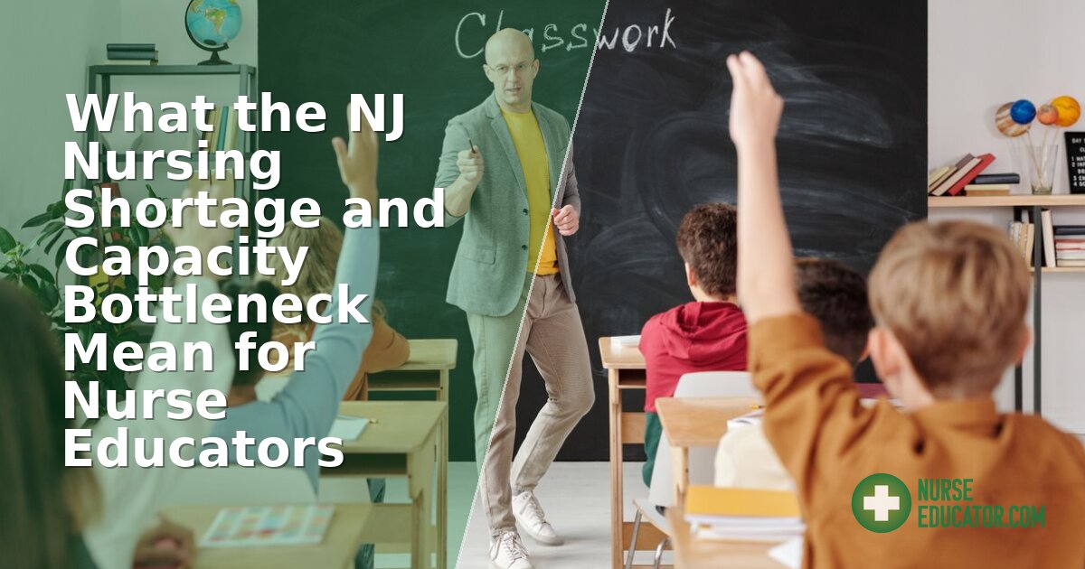 NJ Nursing Shortage & Capacity Bottleneck: Educator Impact