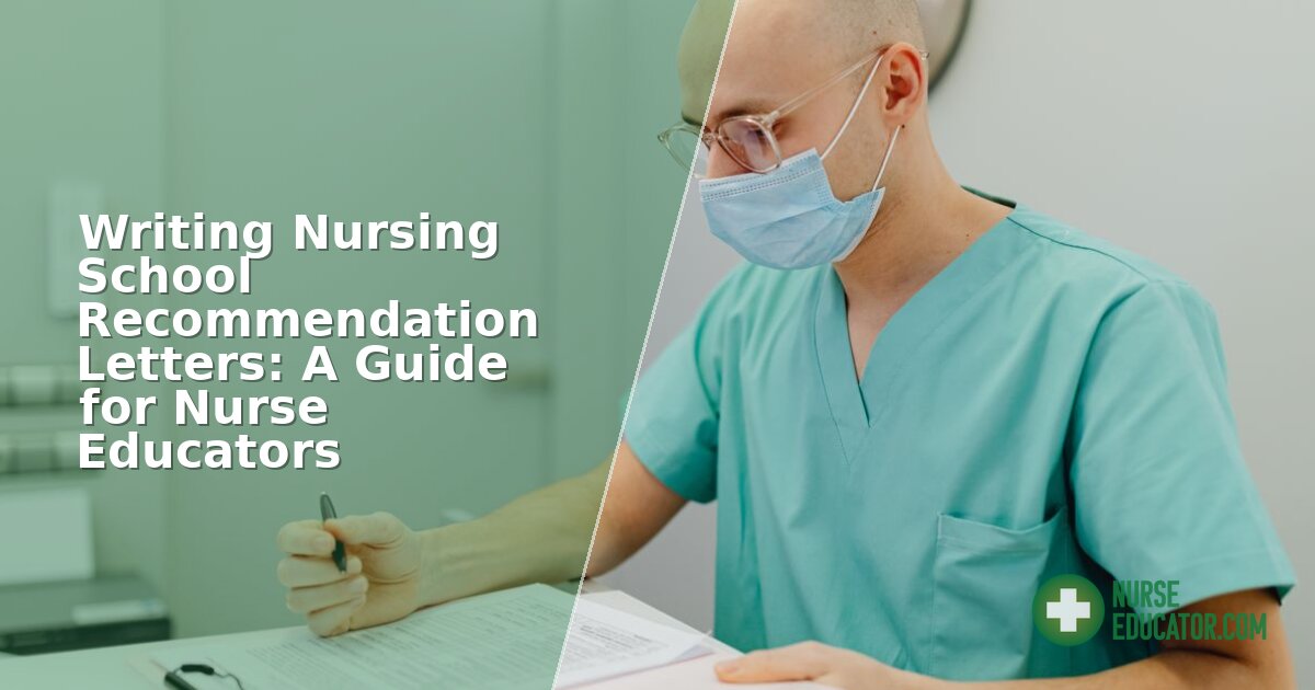 How to Write a Nursing School Recommendation Letter: Tips & Templates