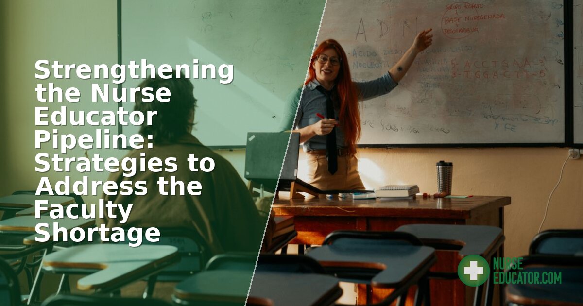Nurse Educator Pipeline: How to Address the Faculty Shortage