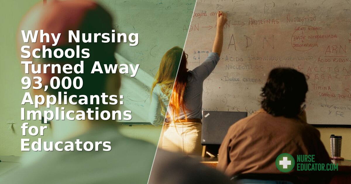 Nursing Schools Turned Away 93K Applicants in 2026