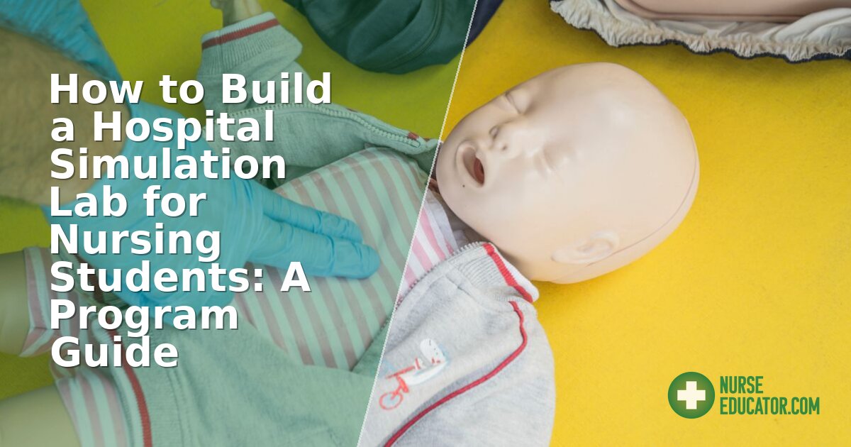 How to Build a Hospital Simulation Lab for Nursing Programs