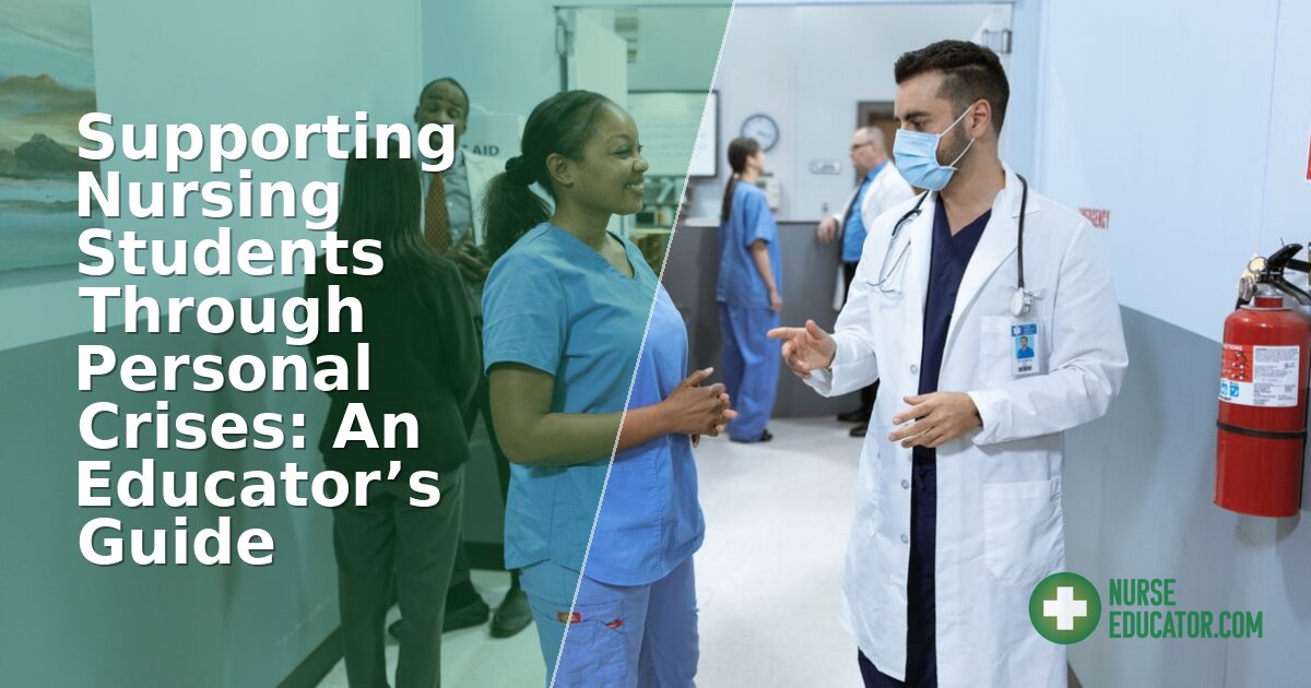 Supporting Nursing Students in Crisis: Educator Protocol Guide