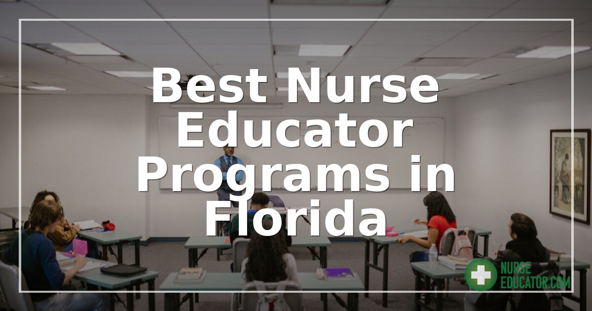 Best Nurse Educator Programs in Florida (2026 Rankings)