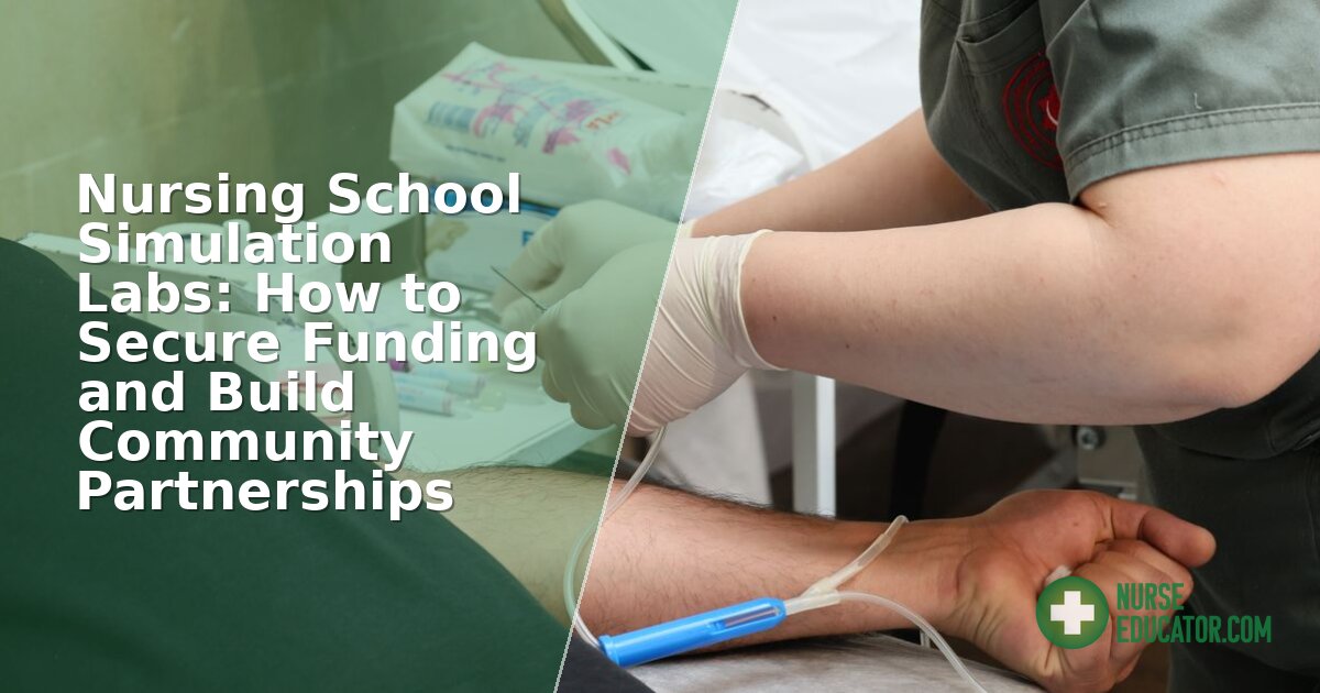 Nursing Simulation Lab Funding: Grants & Partnerships