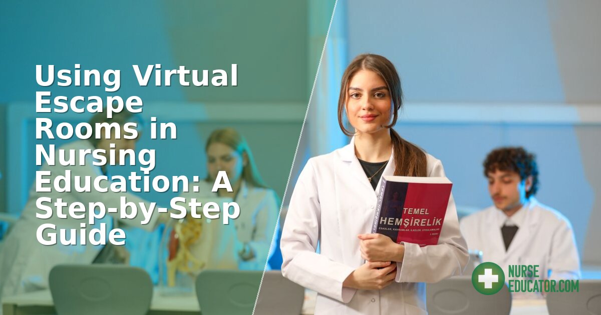 Virtual Escape Rooms in Nursing Education: Step-by-Step Guide