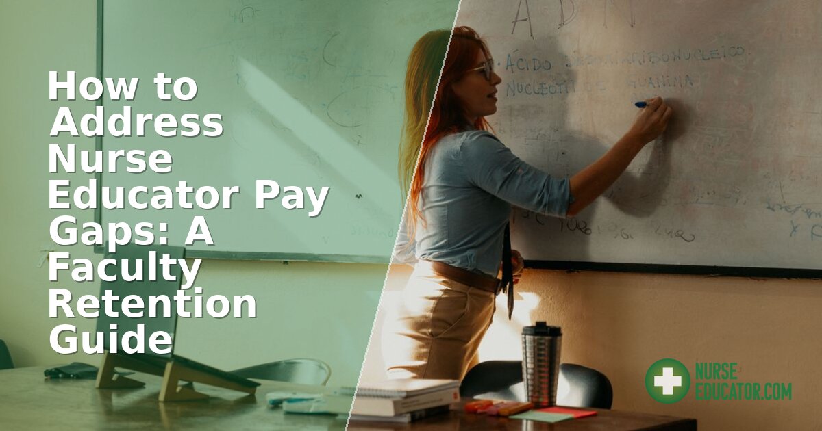 Nurse Educator Pay Gap Guide: Faculty Retention 2026
