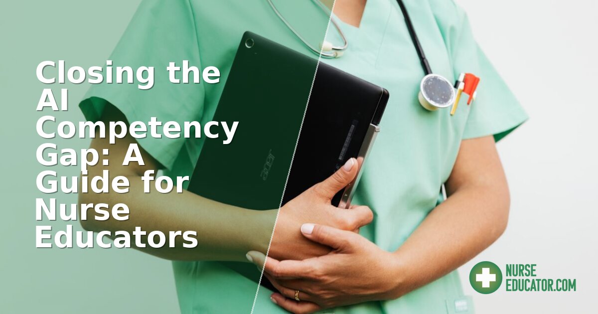 AI Competency in Nursing Education: A Guide for Educators