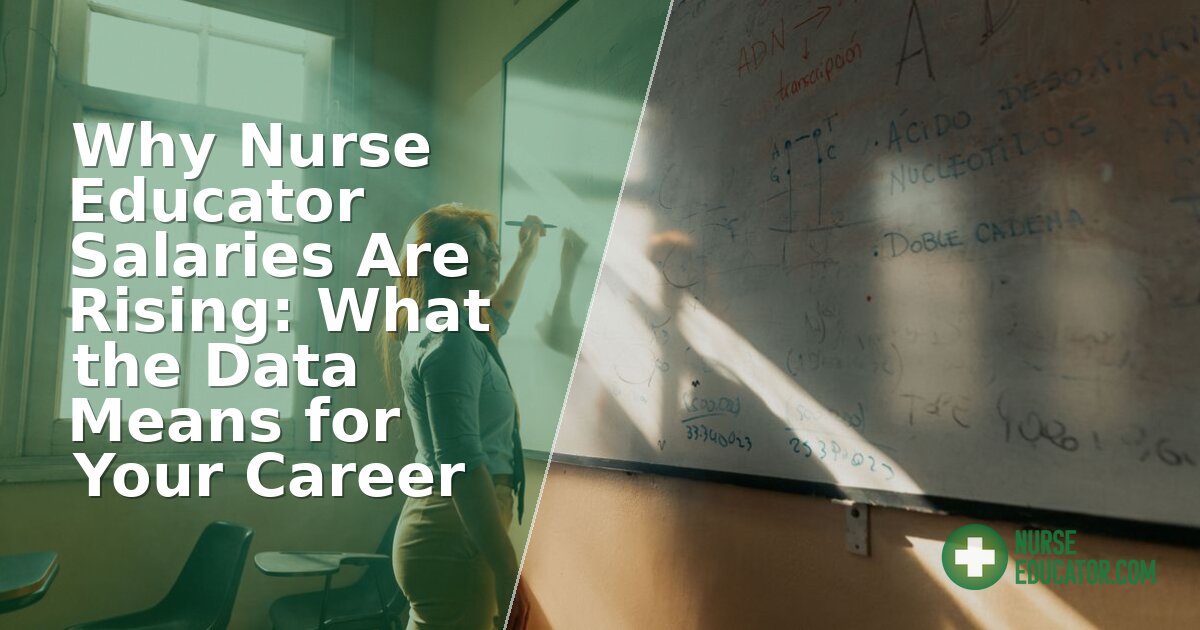 Nurse Educator Salary Trends: Why Pay Is Rising in 2026