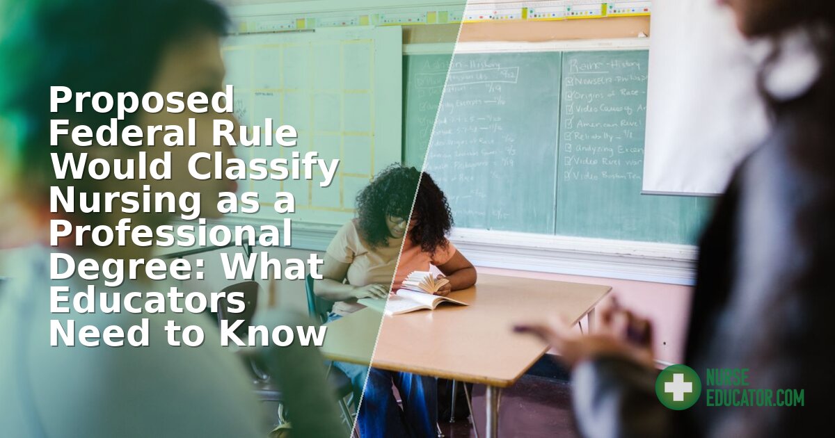 Nursing as a Professional Degree: Loan Limits & What Educators Must Know