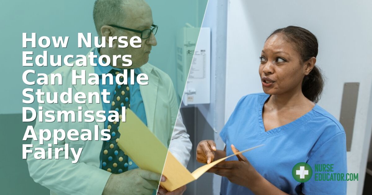 How Nurse Educators Handle Student Dismissal Appeals Fairly