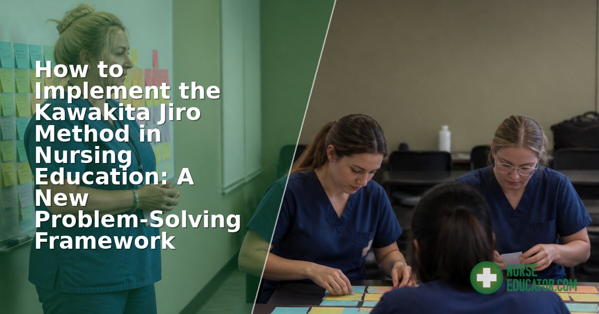 KJ Method in Nursing Education: How to Implement & Teach