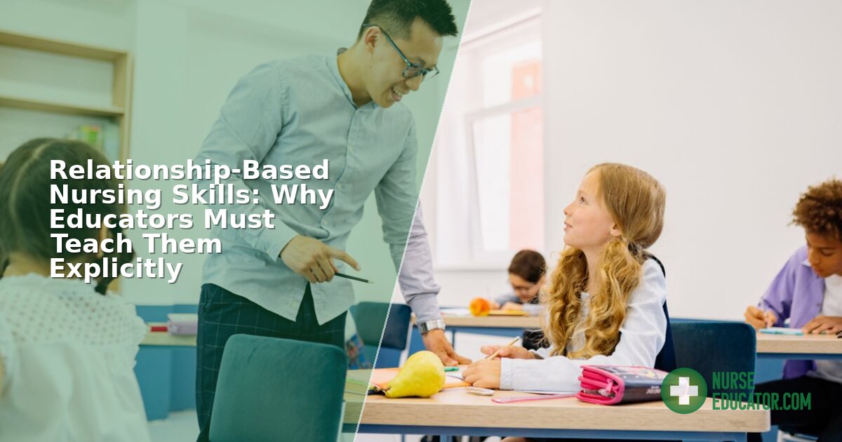 Relationship-Based Nursing Skills: How Educators Teach Them