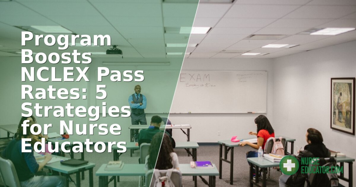 5 Proven Strategies to Boost NCLEX Pass Rates | Nurse Educator